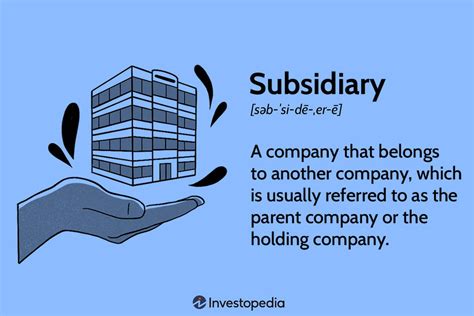 subsidiary synonym|subsidiaries definition in business.